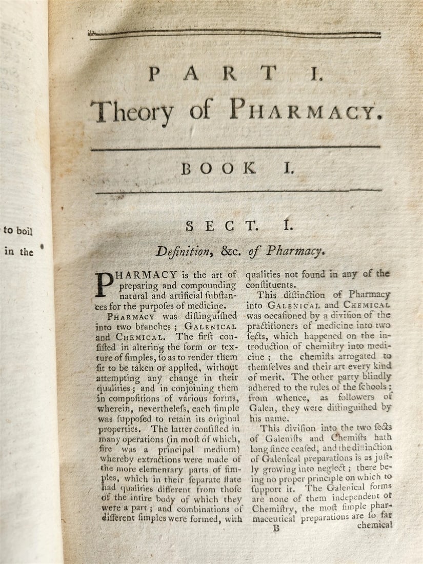 1782 PHARMACOPOEIA Officinalis & Extemporanea: English Dispensatory ANTIQUE - 5