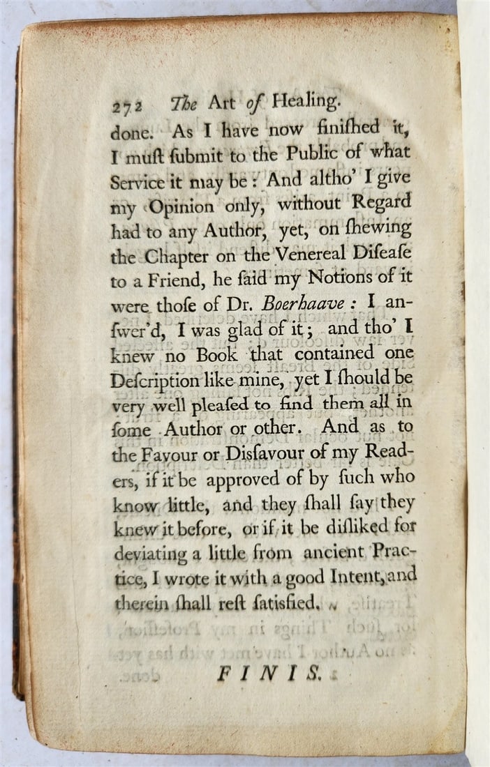 1748 Essay on the Art of Healing by John Freke ANTIQUE in ENGLISH - 10