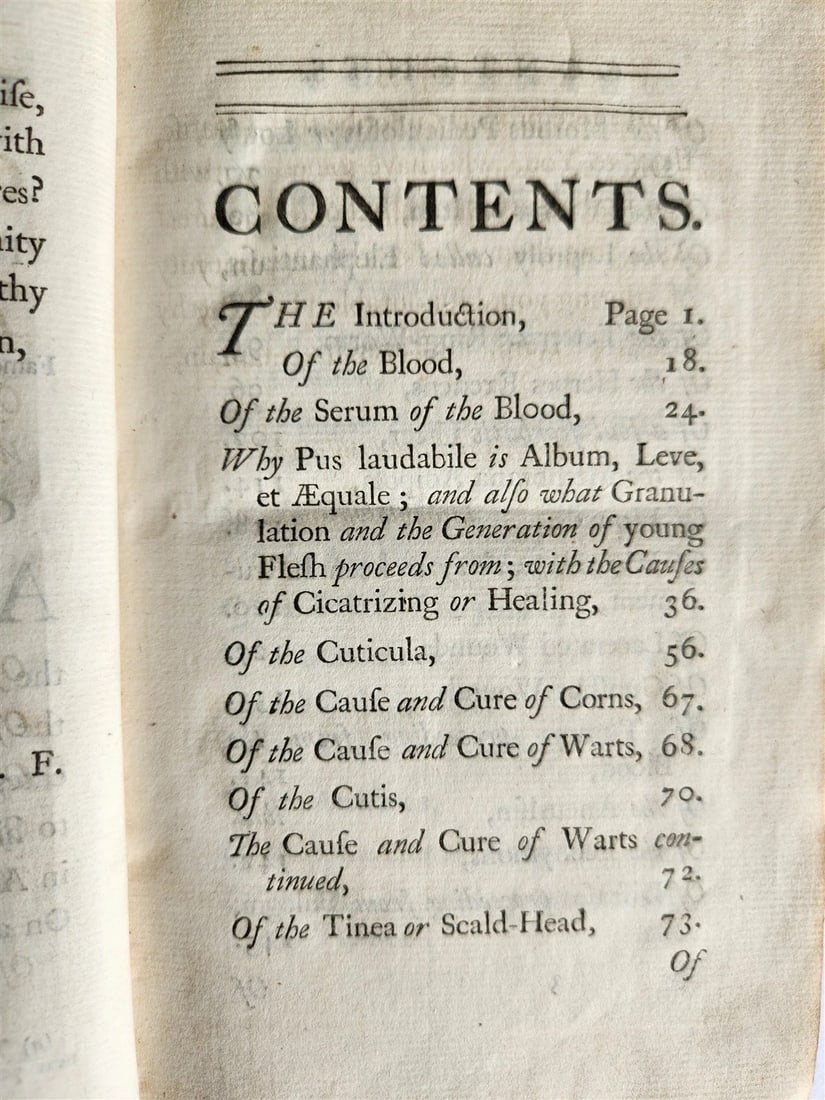1748 Essay on the Art of Healing by John Freke ANTIQUE in ENGLISH - 6