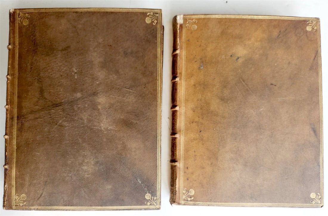 1751 MEMOIRS of CHRISTINE QUEEN of SWEDEN 2 VOLUMES in FRENCH antique - 12