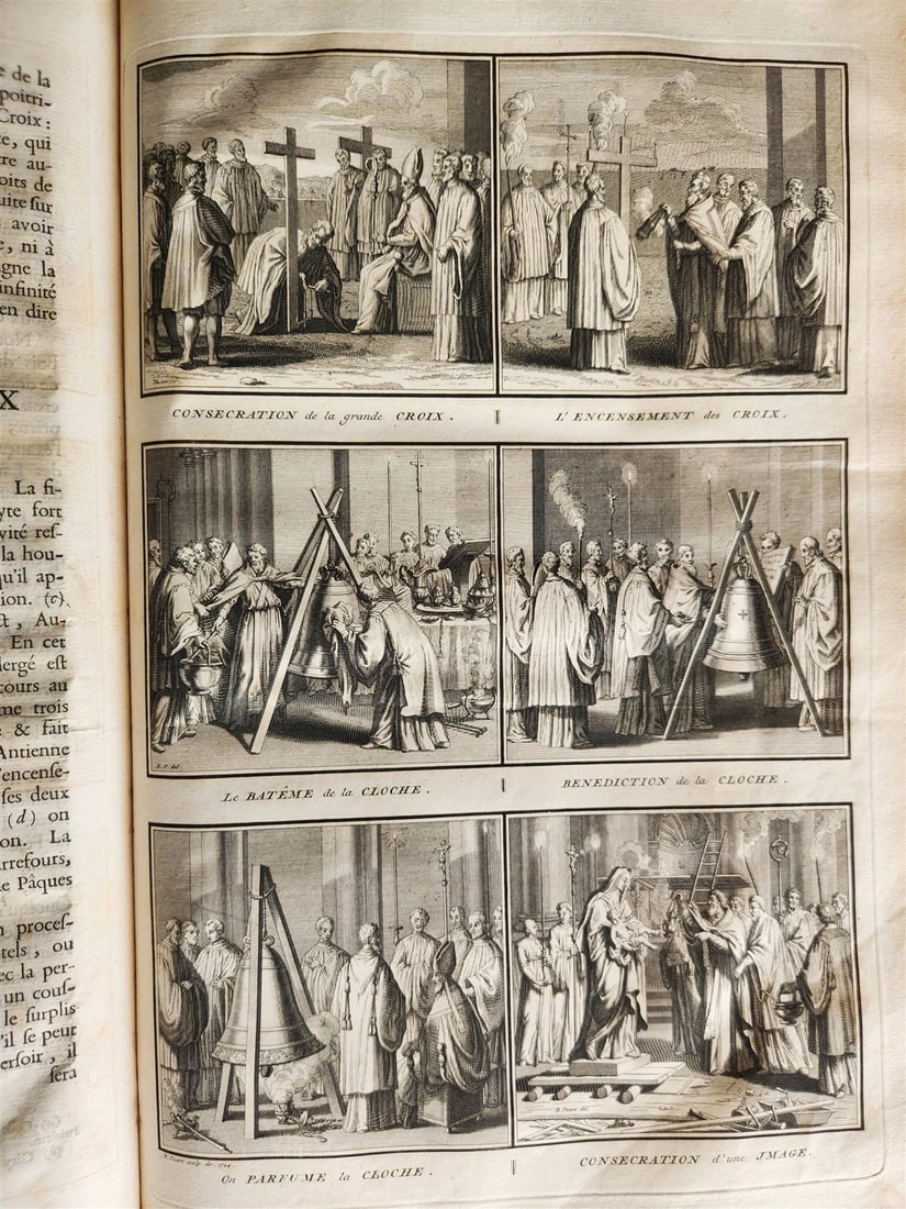 1723 HISTOIRE des CEREMONIES et COUTUMES de PEUPLES DU MONDE vol I antique FOLIO - 11