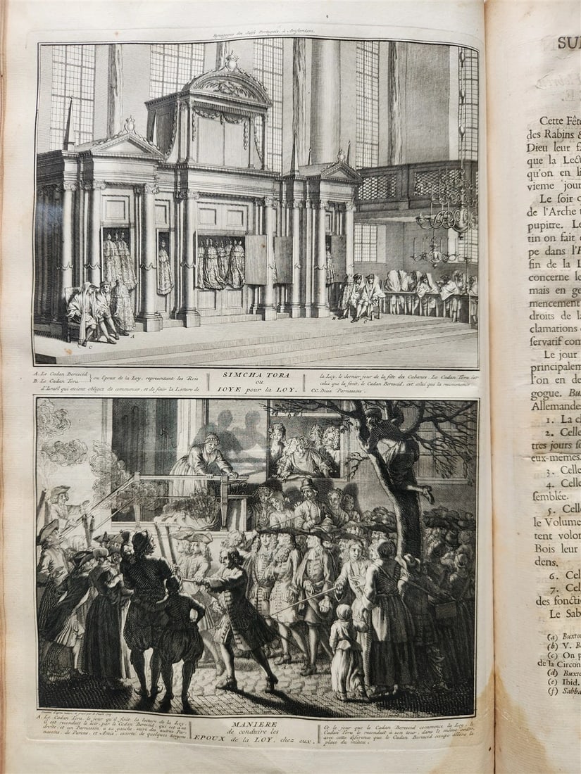 1723 HISTOIRE des CEREMONIES et COUTUMES de PEUPLES DU MONDE vol I antique FOLIO - 19