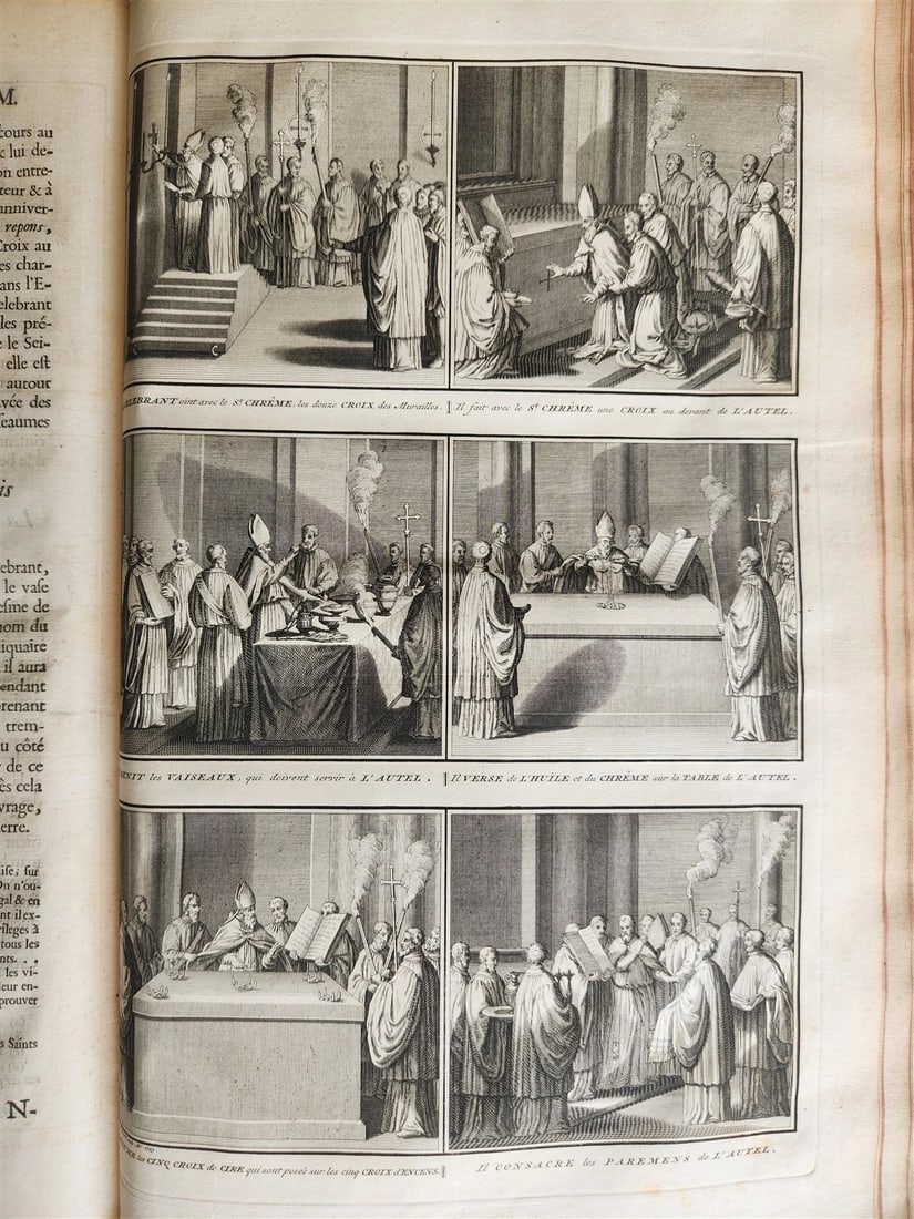1723 HISTOIRE des CEREMONIES et COUTUMES de PEUPLES DU MONDE vol I antique FOLIO - 5