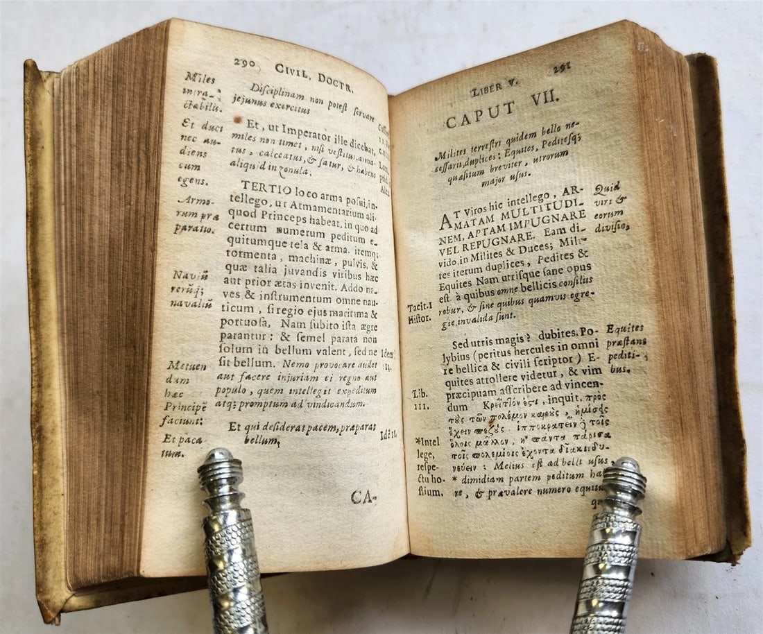 1671 LIPSIUS Politicorum Sive Civilis Doctrinae antique VELLUM BINDING - 5