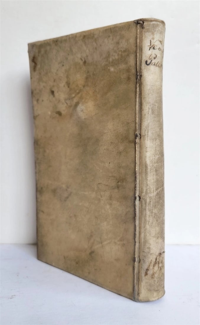 1756 ROMAN HISTORY by Velleius Paterculus antique VELLUM BINDING - 2