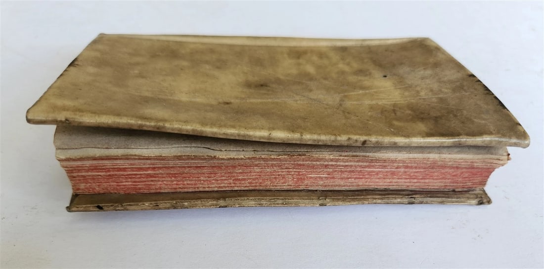 1756 ROMAN HISTORY by Velleius Paterculus antique VELLUM BINDING - 3