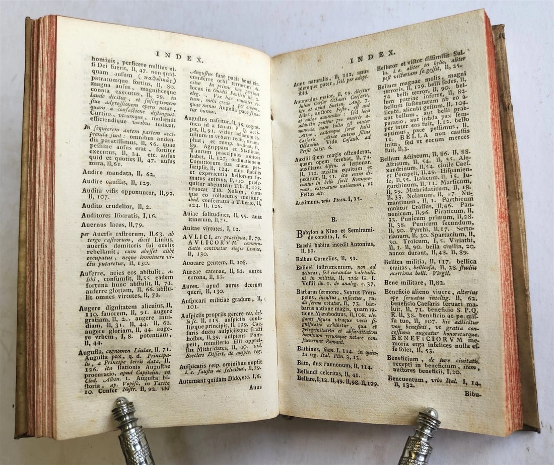 1756 ROMAN HISTORY by Velleius Paterculus antique VELLUM BINDING - 9