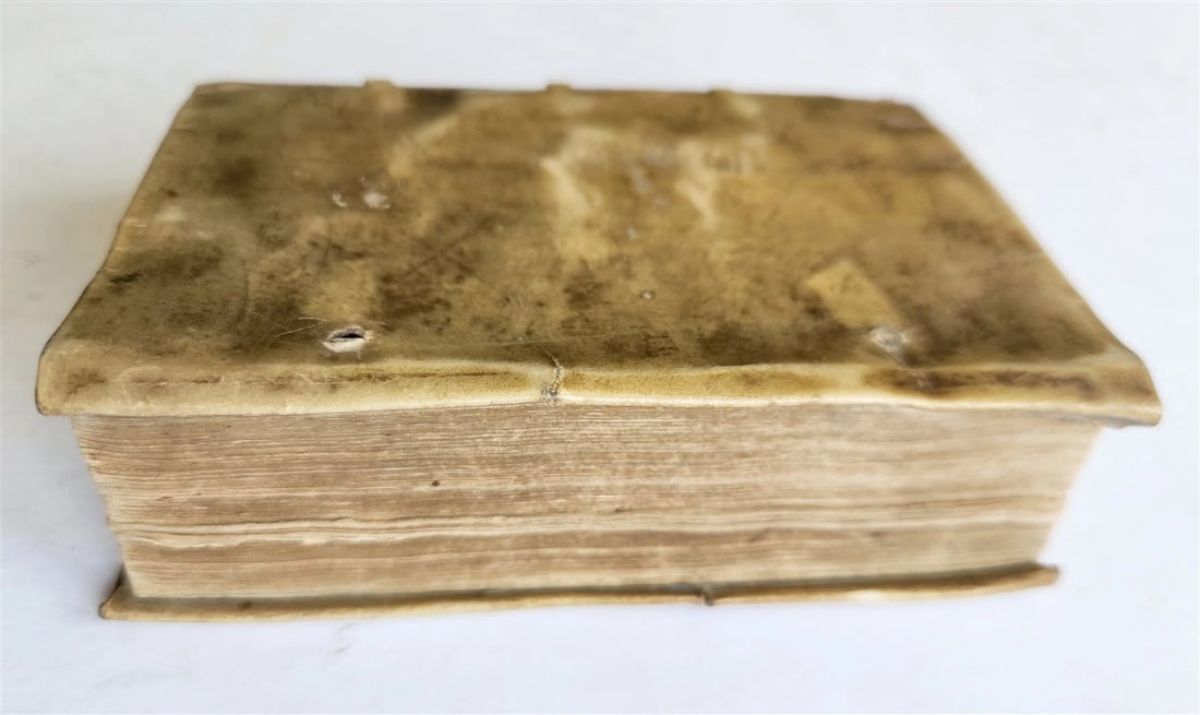 1558 JULIUS CAESAR Rerum ab se gestarum commentarii ILLUSTRATED antique VELLUM - 11
