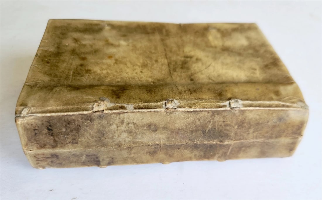 1558 JULIUS CAESAR Rerum ab se gestarum commentarii ILLUSTRATED antique VELLUM - 2