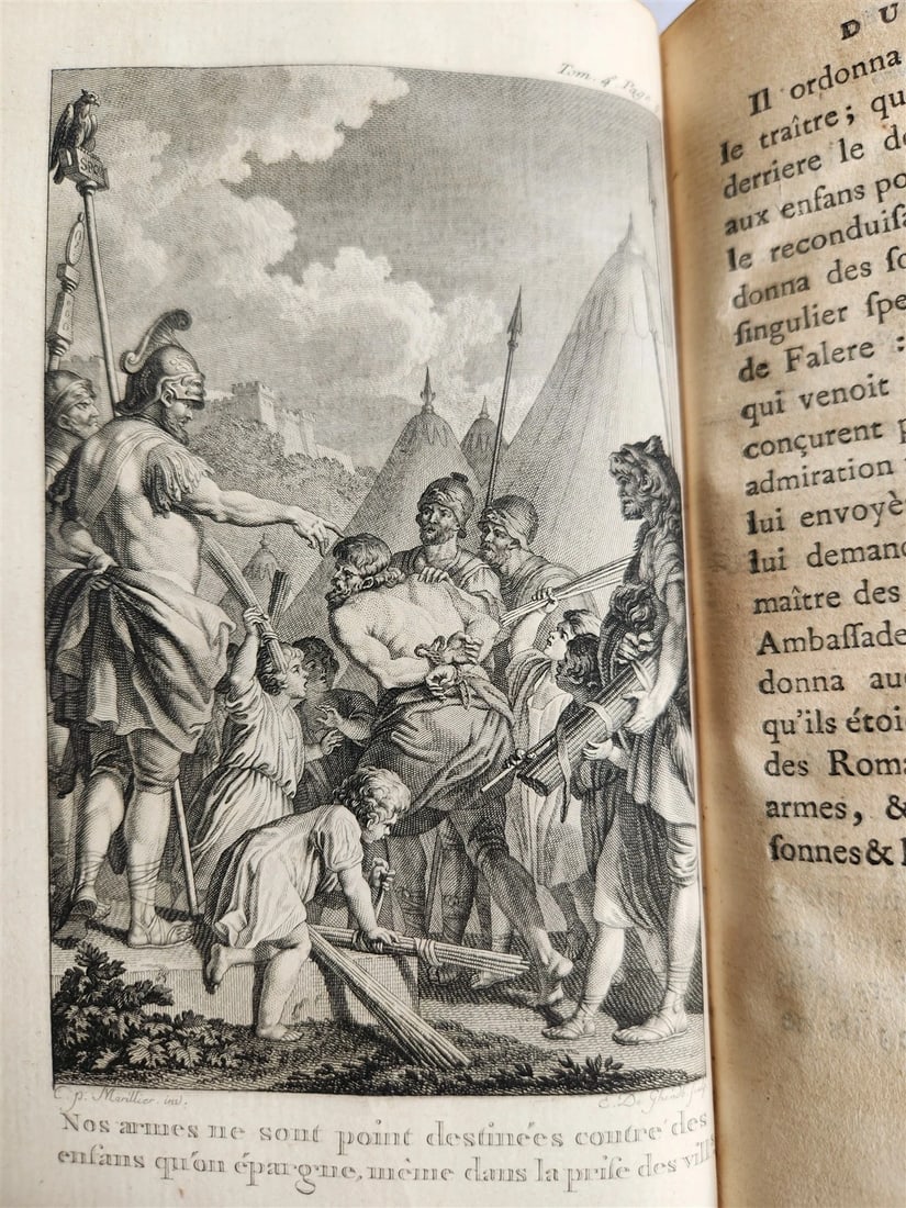 1787 THEATRE du MONDE by M. RICHER ILLUSTRATED 4 VOLUMES SET in FRENCH ANTIQUE - 17