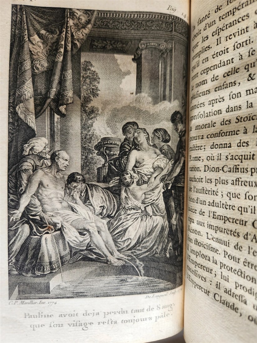 1787 THEATRE du MONDE by M. RICHER ILLUSTRATED 4 VOLUMES SET in FRENCH ANTIQUE - 3