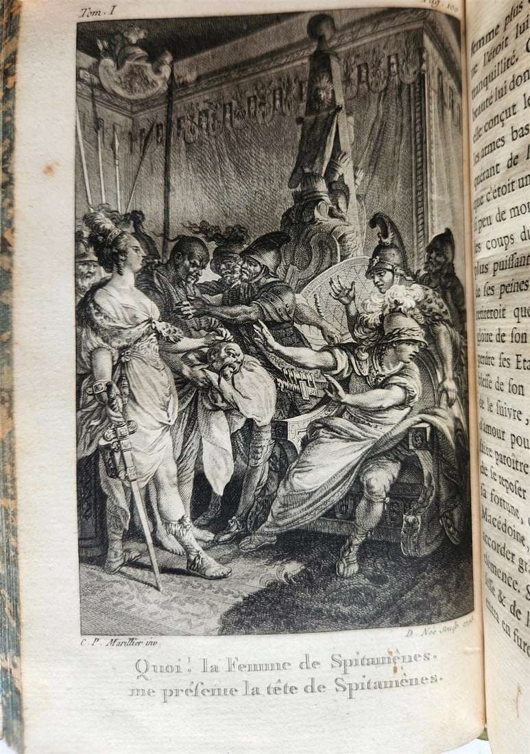1787 THEATRE du MONDE by M. RICHER ILLUSTRATED 4 VOLUMES SET in FRENCH ANTIQUE - 6