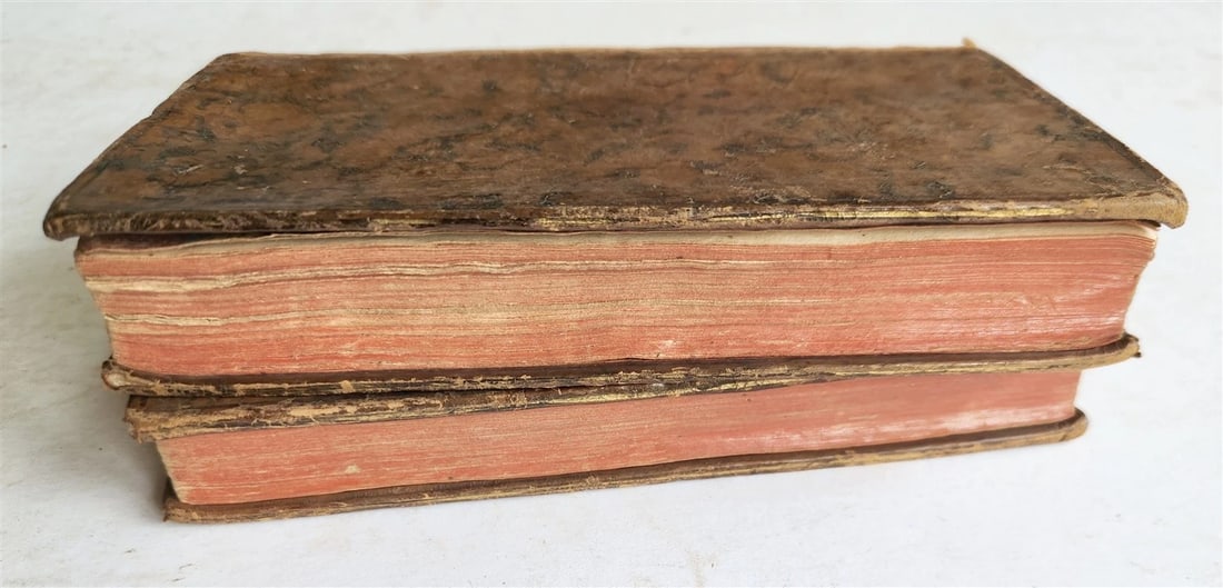 1773 VOYAGE to ROME 2 VOLUMES SET in FRENCH ANTIQUE - 7