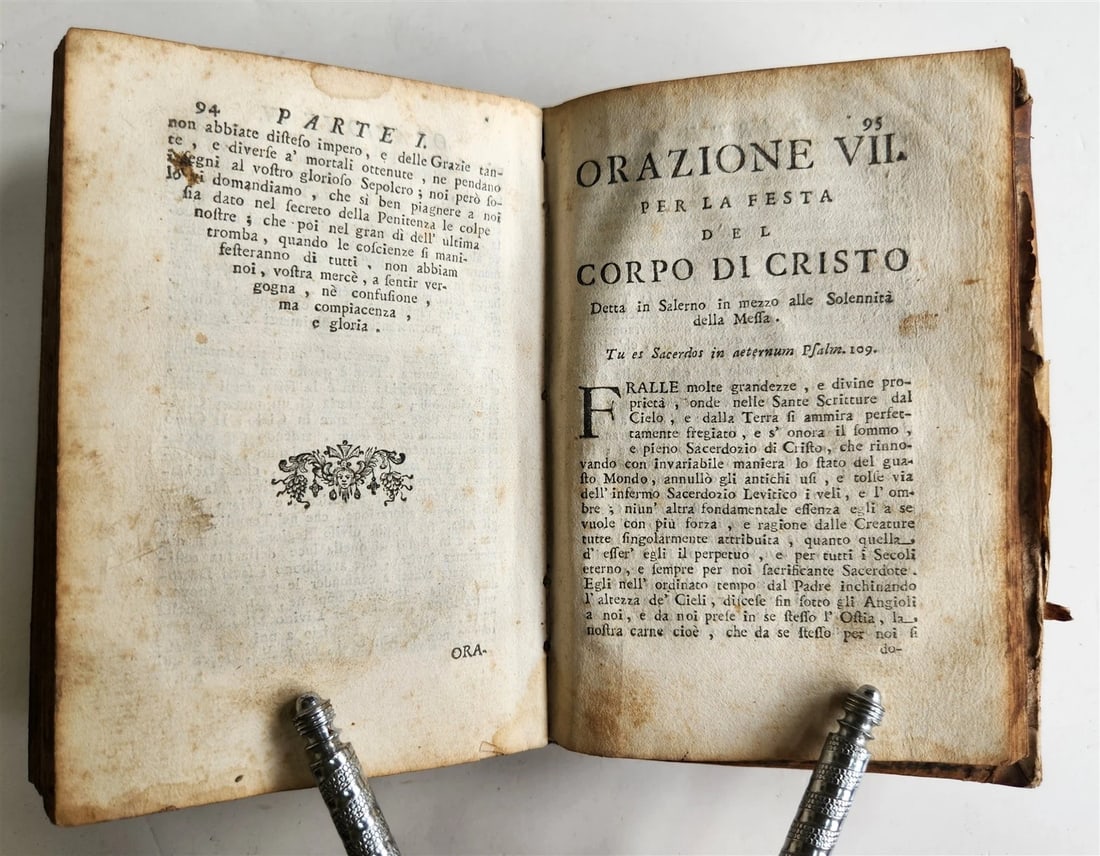 1741 POETRY by Gerardo de Angelis antique in ITALIAN vellum binding - 11