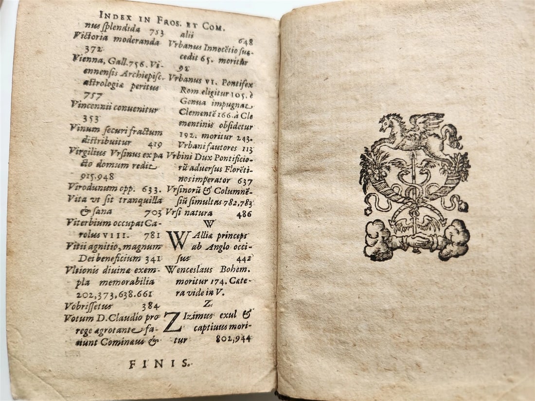 1606 HISTORY of FRANCE Jean Froissart & Phillippe de Commines antique vellum - 8