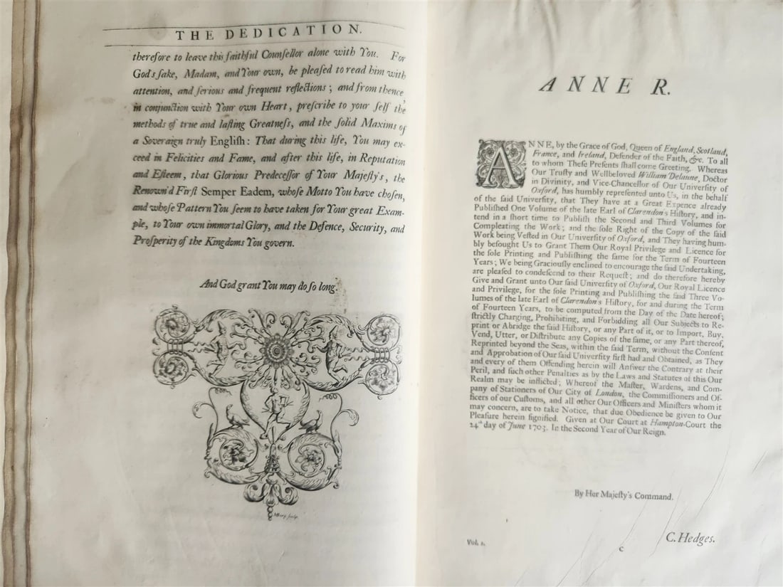 1707 HISTORY of REBELLION & CIVIL WARS in ENGLAND BEGUN in 1641 antique 4 FOLIOS - 15
