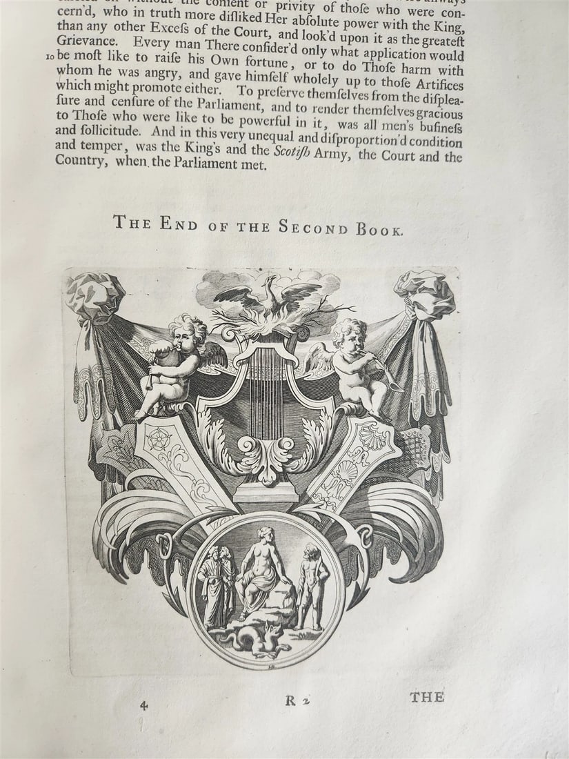 1707 HISTORY of REBELLION & CIVIL WARS in ENGLAND BEGUN in 1641 antique 4 FOLIOS - 5