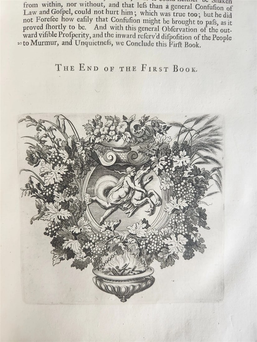 1707 HISTORY of REBELLION & CIVIL WARS in ENGLAND BEGUN in 1641 antique 4 FOLIOS - 7