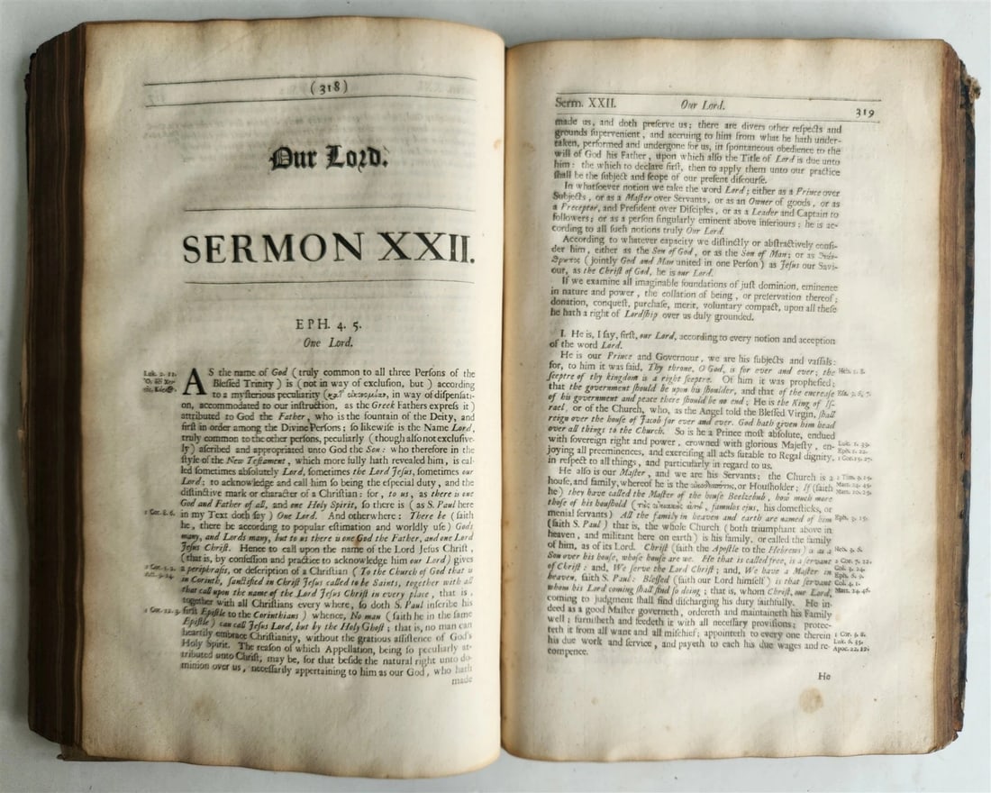 1686 Works of Isaac Barrow Sermons upon all Articles in Apostles Creed antique - 9