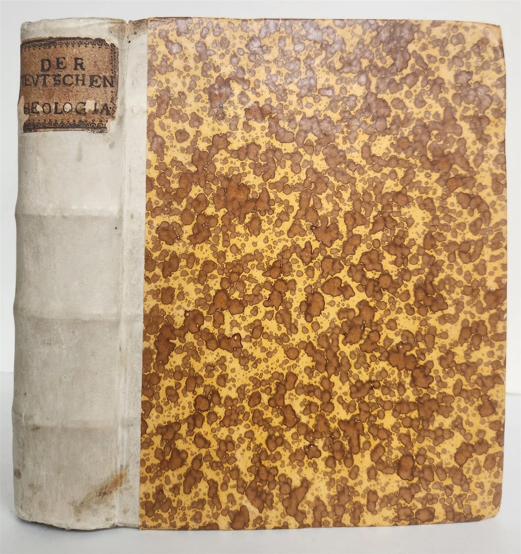 1596 THEOLOGY in GERMAN by Johannes Pistorius antique - 2