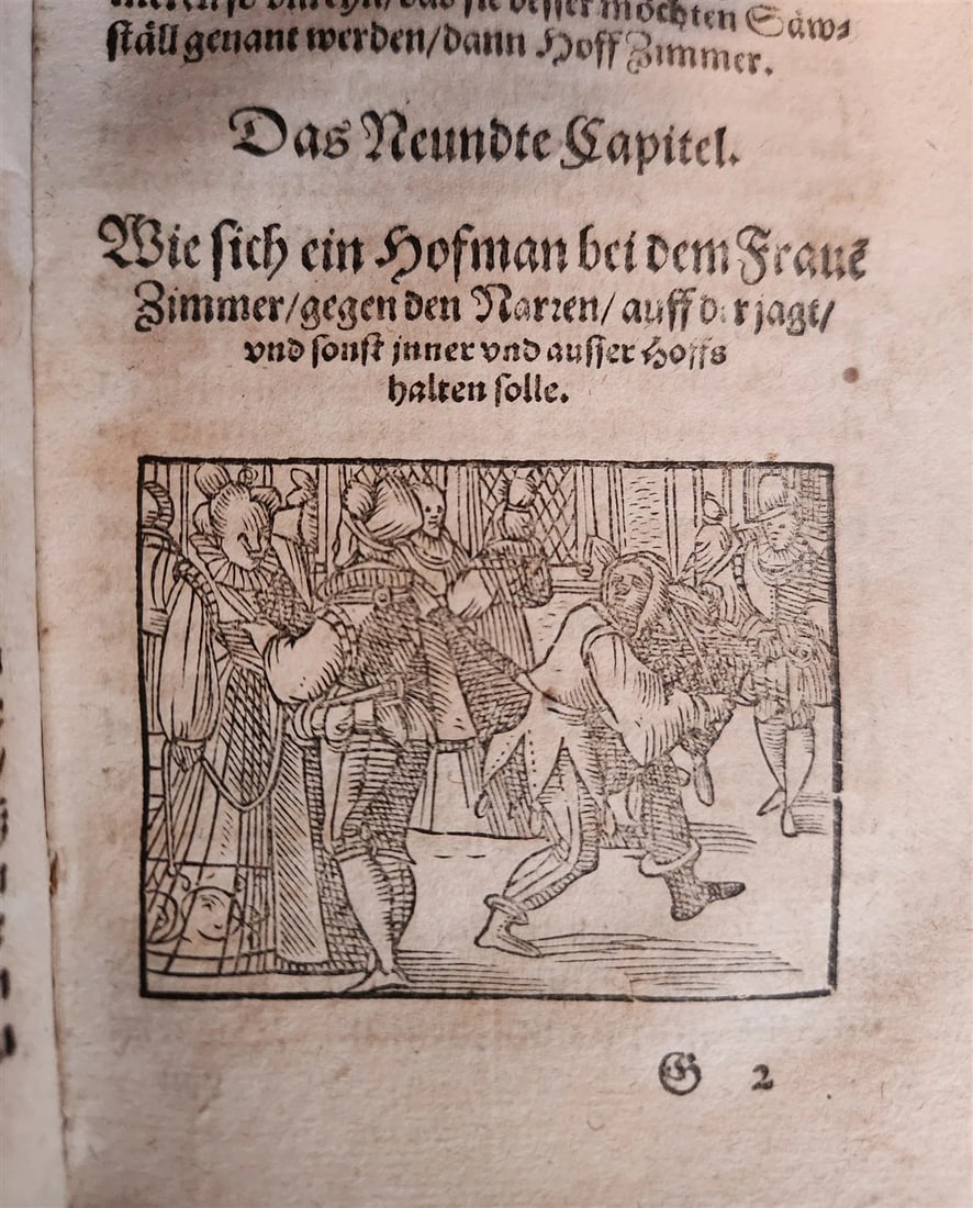 1593 ILLUSTRATED GERMAN COURT RULES antique 16th century VELLUM BINDING rare - 11