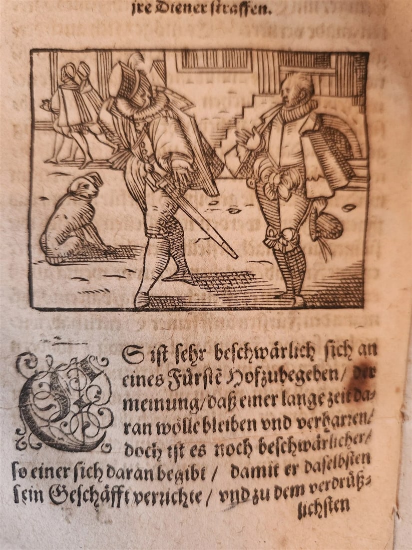 1593 ILLUSTRATED GERMAN COURT RULES antique 16th century VELLUM BINDING rare - 13
