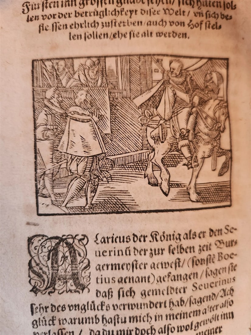 1593 ILLUSTRATED GERMAN COURT RULES antique 16th century VELLUM BINDING rare - 18