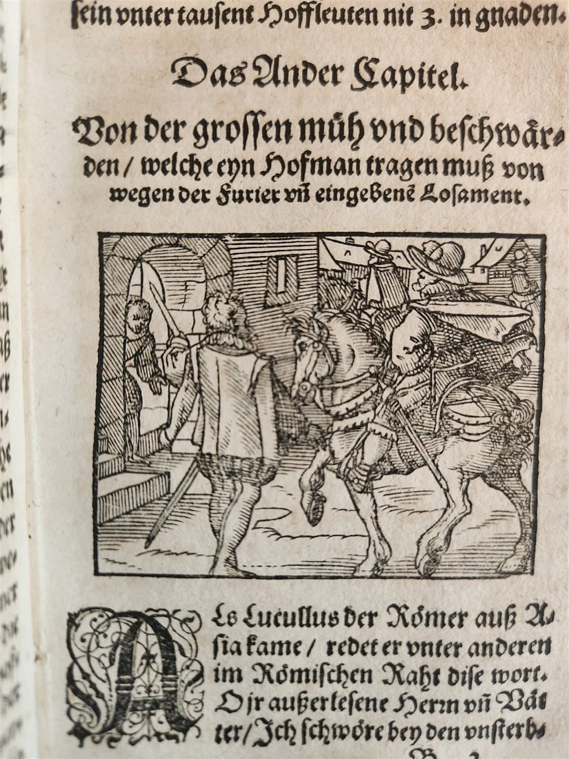 1593 ILLUSTRATED GERMAN COURT RULES antique 16th century VELLUM BINDING rare - 5