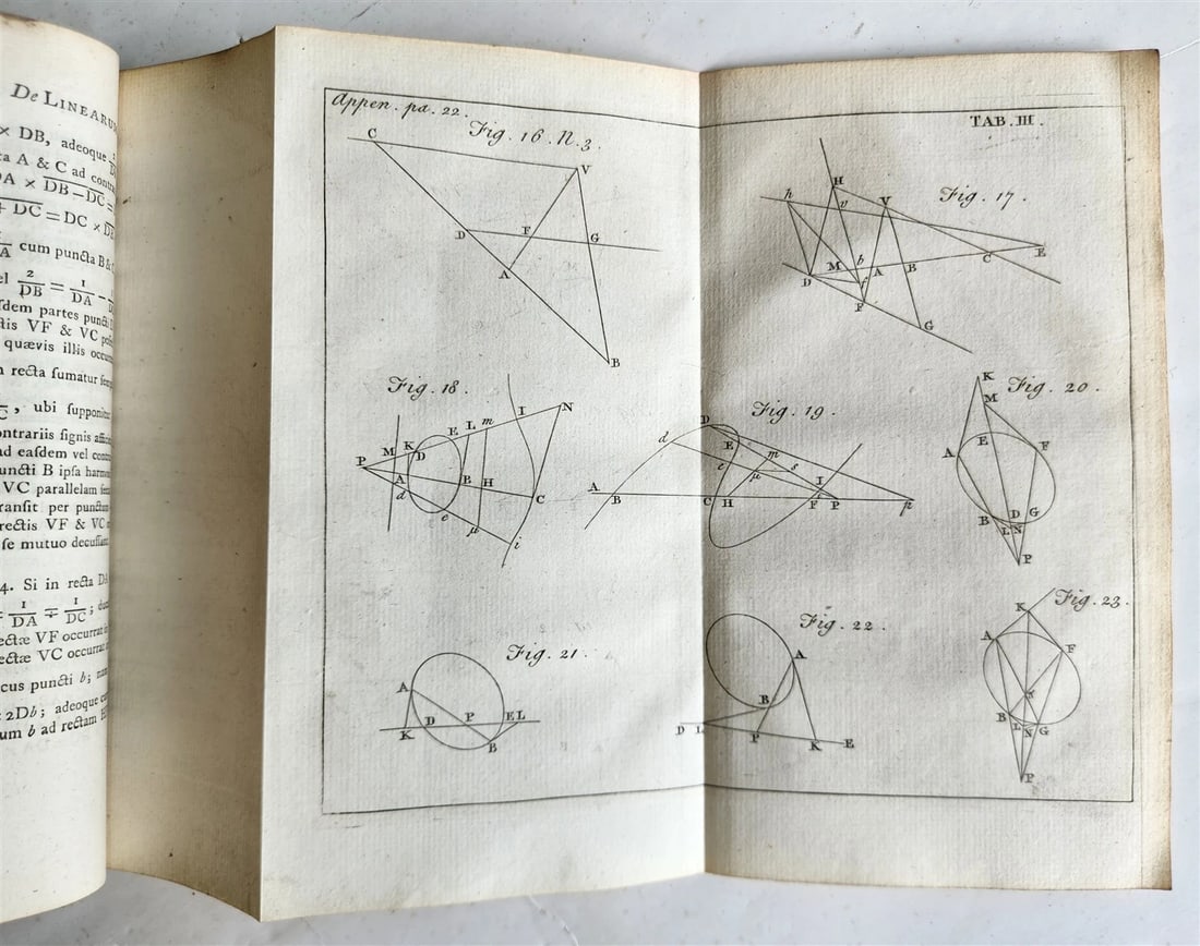 1771 Treatise of Algebra ILLUSTRATED antique in ENGLISH - 16