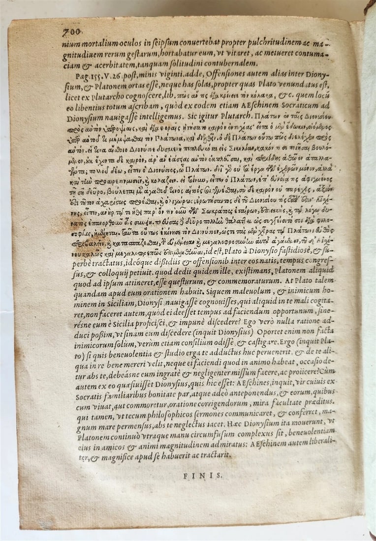 1569 Cornelius NEPOS Liber de vita excellentium imperatorum 16th CENTURY antique - 10