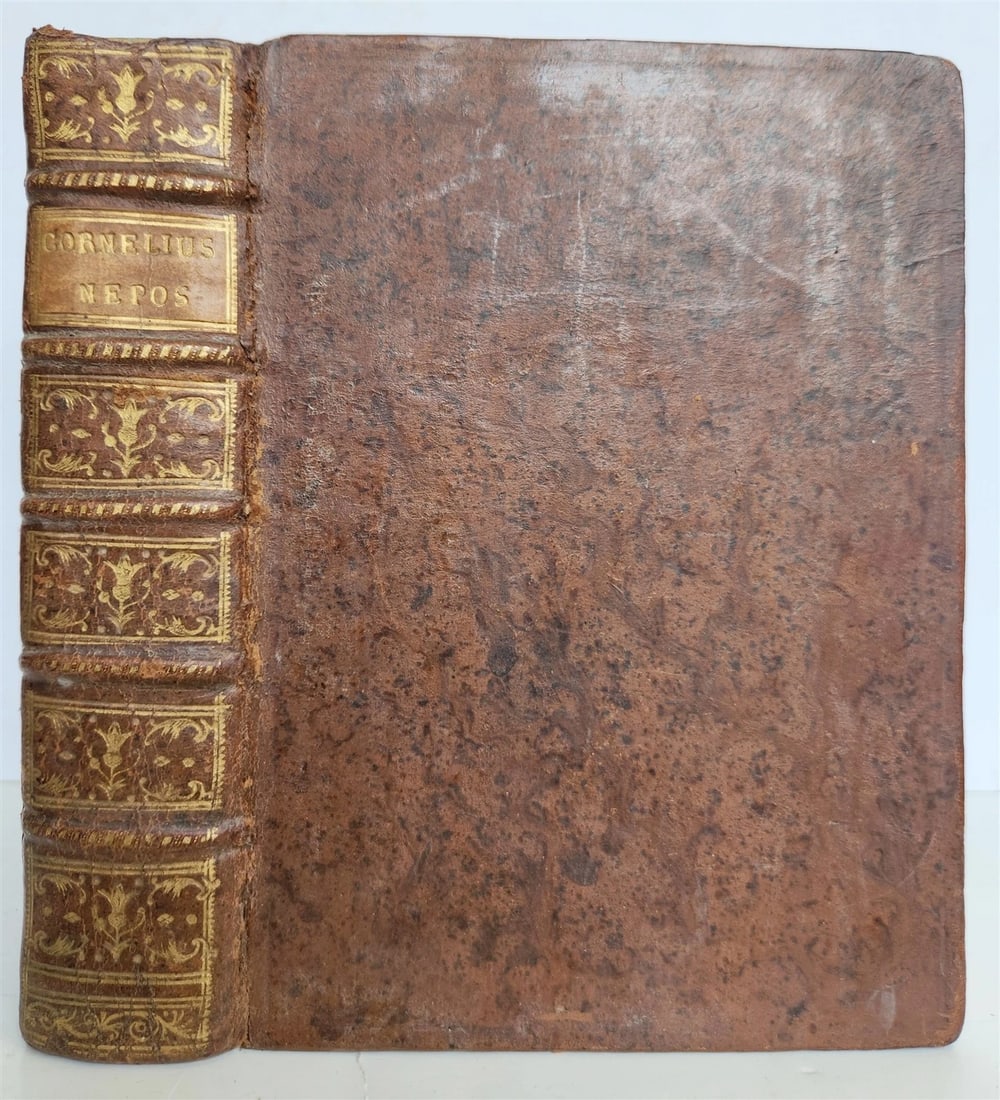 1569 Cornelius NEPOS Liber de vita excellentium imperatorum 16th CENTURY antique - 2
