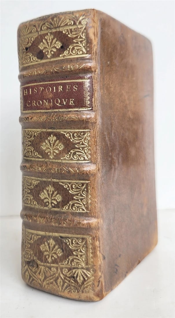 1560 HISTORY of FRANCE by Philippe de Commines antique Reign of King Louis XI - 3