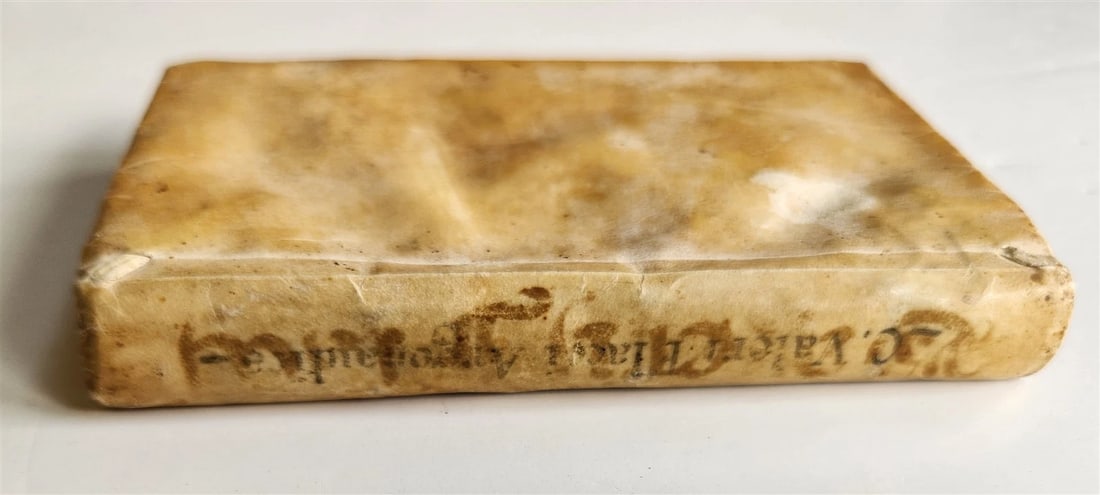 1548 ARGONAUTICA by VALERIUS FLACCUS antique POETRY vellim binding - 2