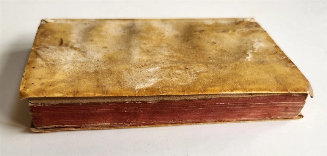 1548 ARGONAUTICA by VALERIUS FLACCUS antique POETRY vellim binding - 3