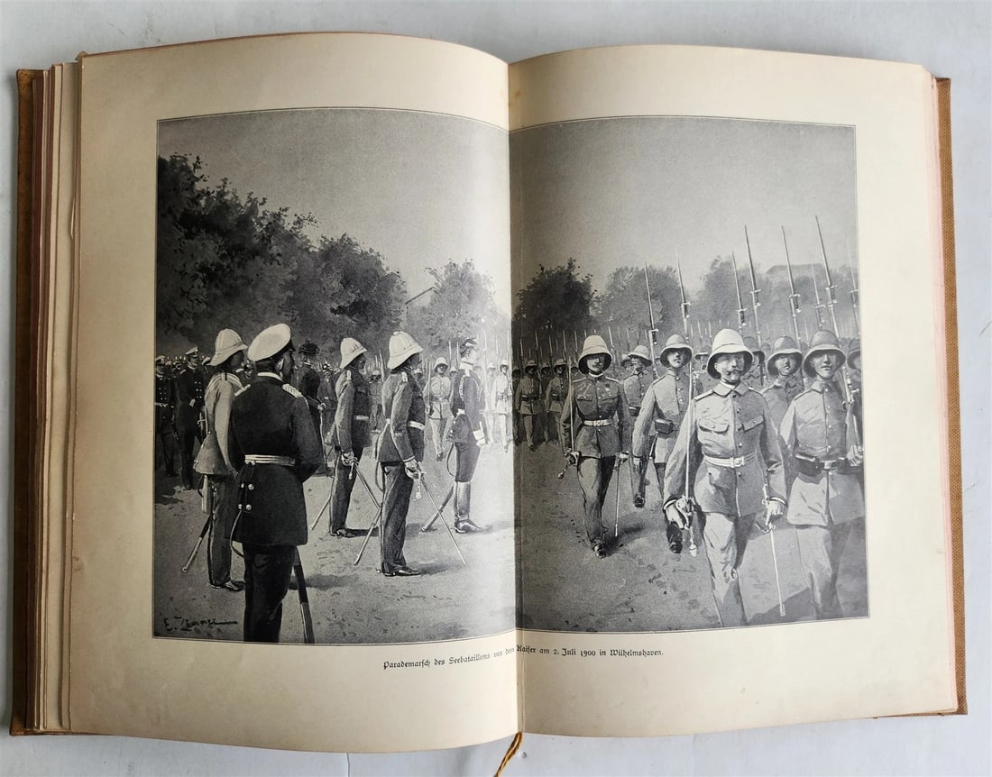 1902 Germany's struggles in E Asia 1900-1901 BOXER REBELLION ILLUSTRATED ANTIQUE - 12