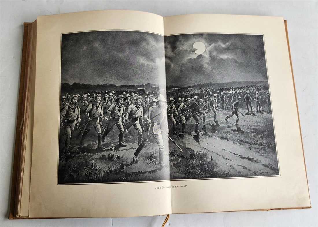 1902 Germany's struggles in E Asia 1900-1901 BOXER REBELLION ILLUSTRATED ANTIQUE - 15