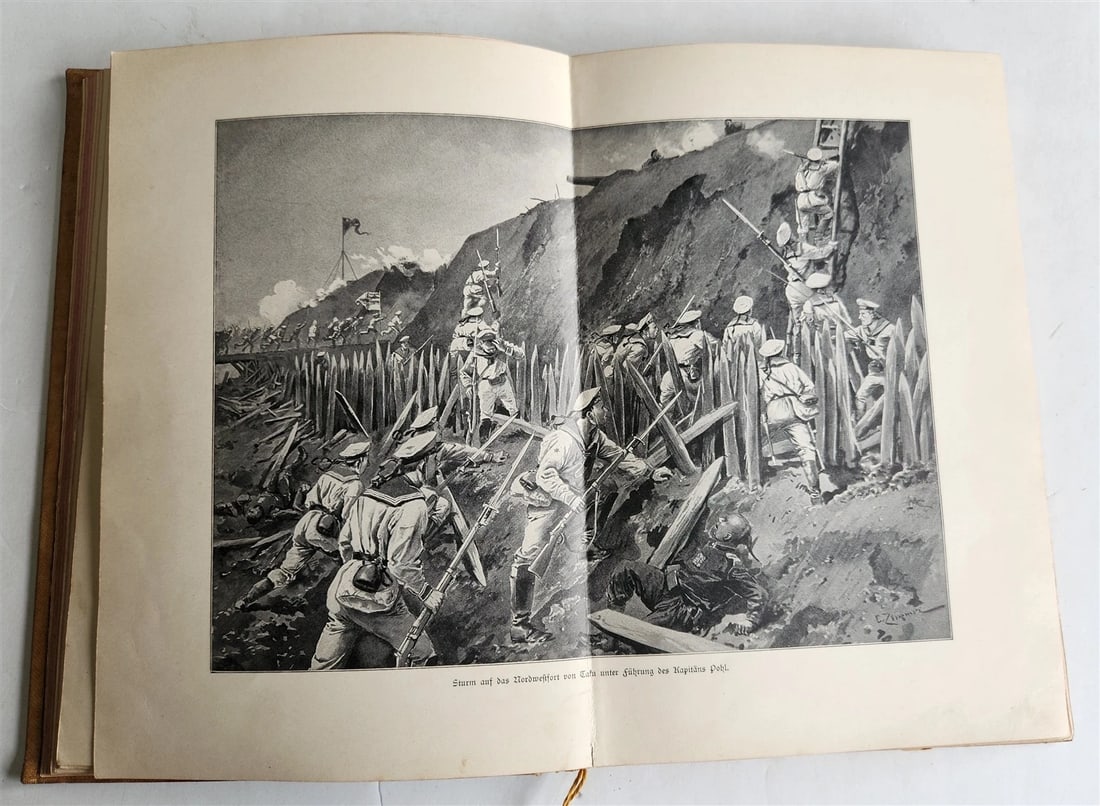 1902 Germany's struggles in E Asia 1900-1901 BOXER REBELLION ILLUSTRATED ANTIQUE - 18