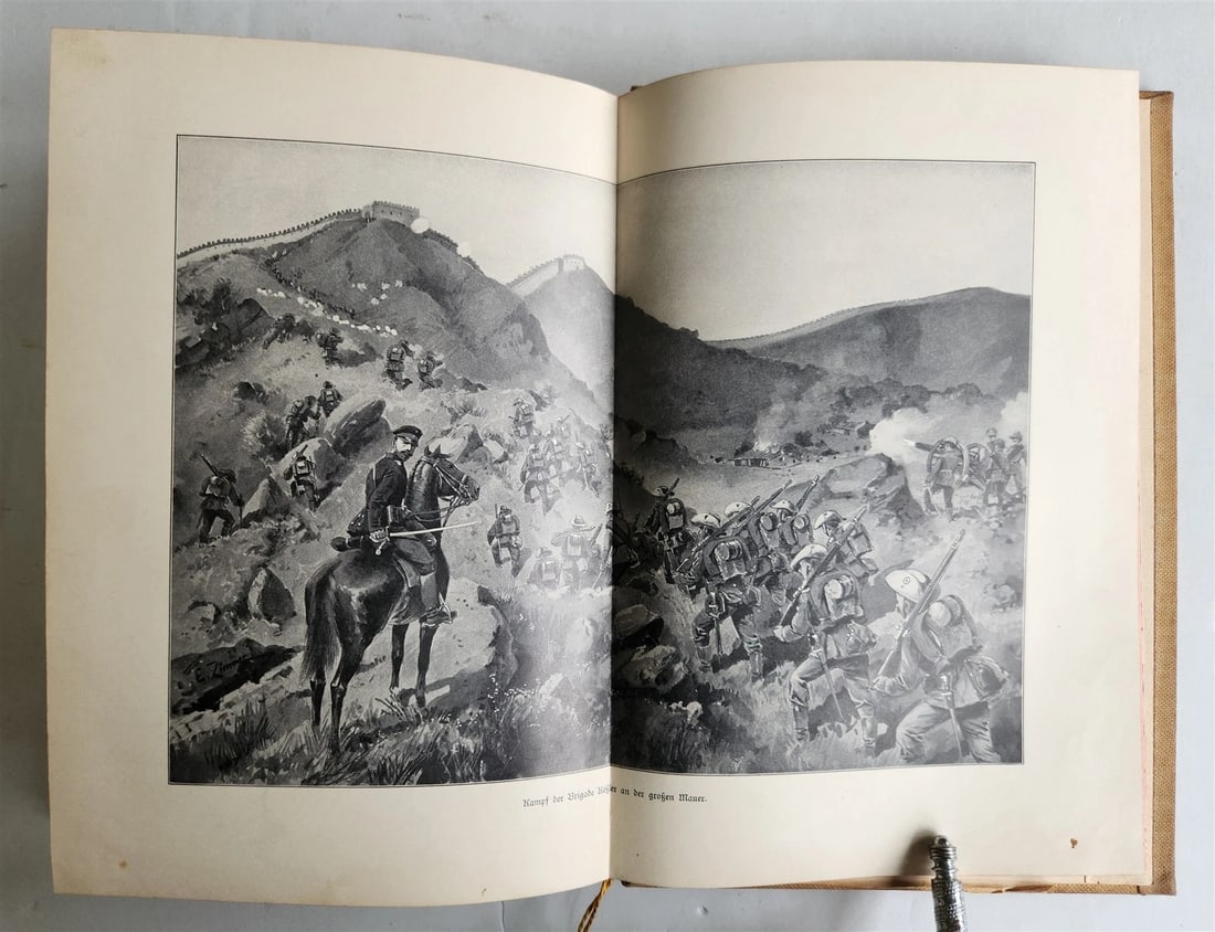 1902 Germany's struggles in E Asia 1900-1901 BOXER REBELLION ILLUSTRATED ANTIQUE - 3