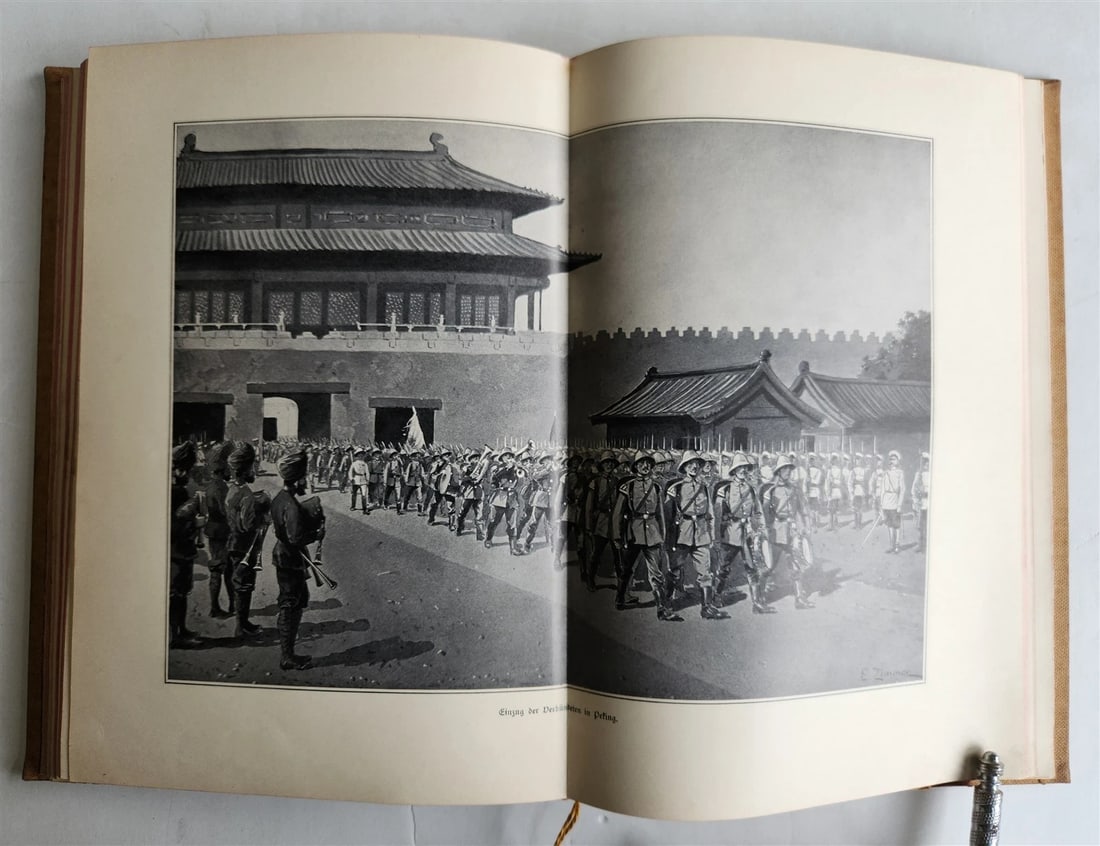 1902 Germany's struggles in E Asia 1900-1901 BOXER REBELLION ILLUSTRATED ANTIQUE - 7