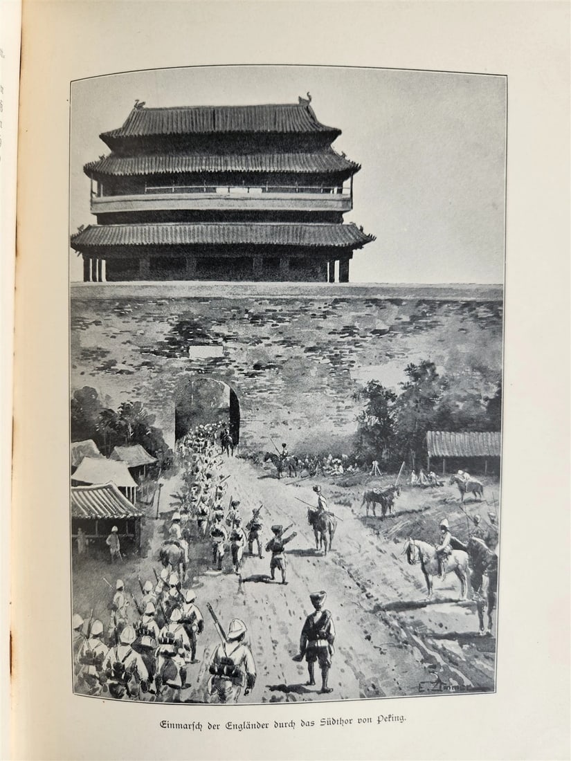 1902 Germany's struggles in E Asia 1900-1901 BOXER REBELLION ILLUSTRATED ANTIQUE - 8