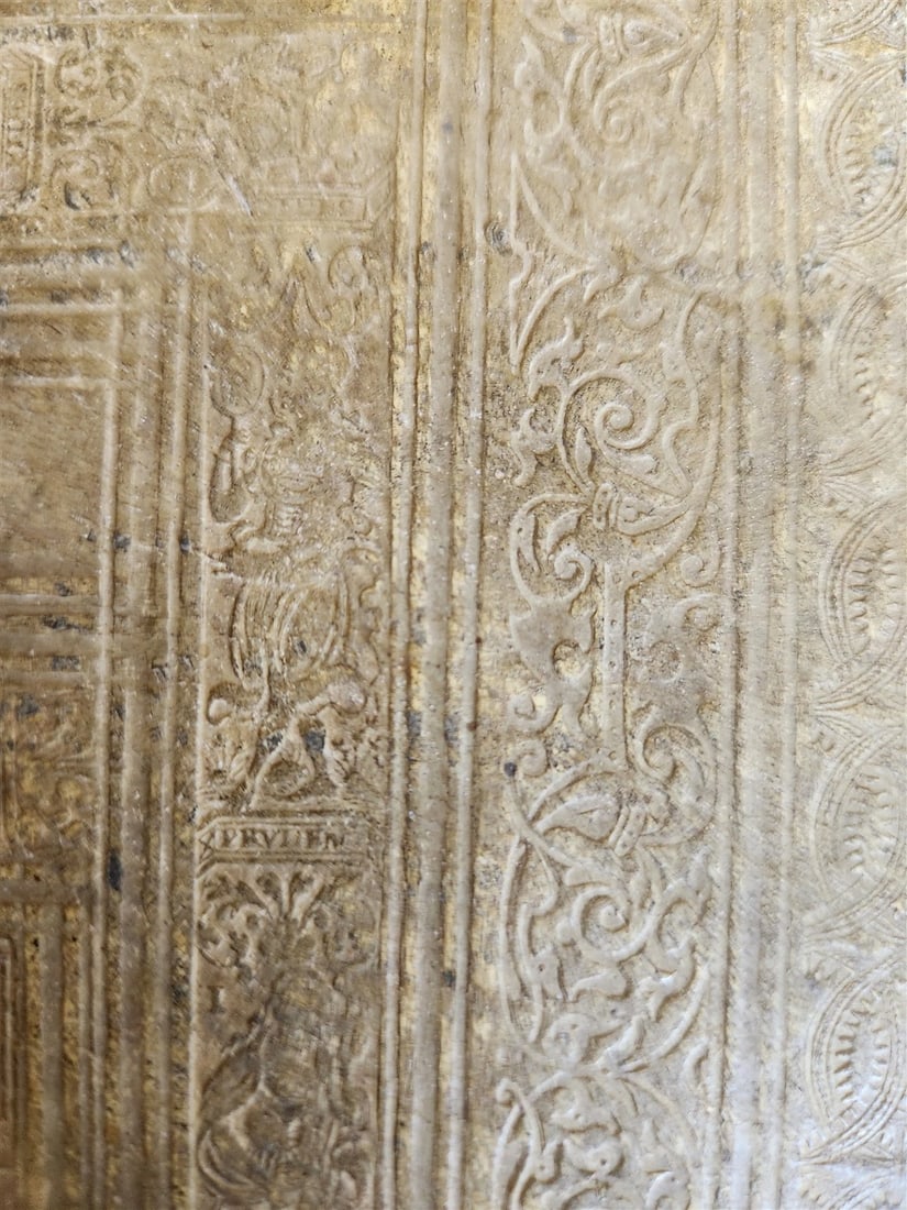 1575 Sacrae bibliothecae sanctorum patrum16th cent. ANTIQUE PIGSKIN BOUND FOLIO - 10