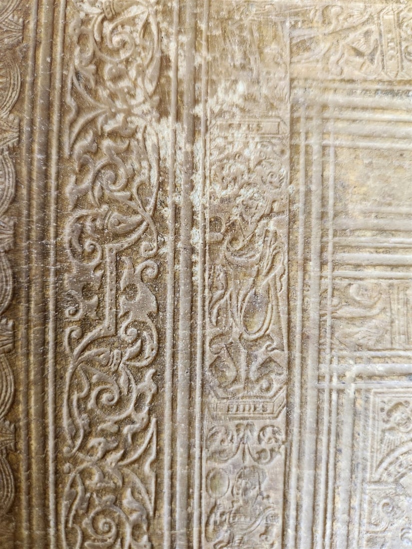 1575 Sacrae bibliothecae sanctorum patrum16th cent. ANTIQUE PIGSKIN BOUND FOLIO - 11
