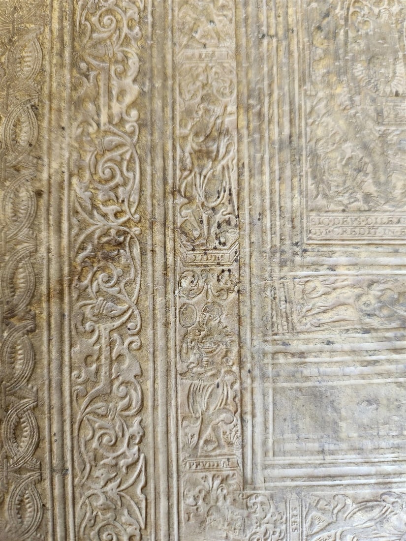 1575 Sacrae bibliothecae sanctorum patrum16th cent. ANTIQUE PIGSKIN BOUND FOLIO - 20