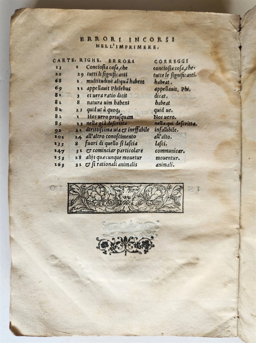 1574 TRATTATO di MESSER SEBASTIANO ERIZZO SIGNED by AUTHOR antique VELLUM BOUND - 10