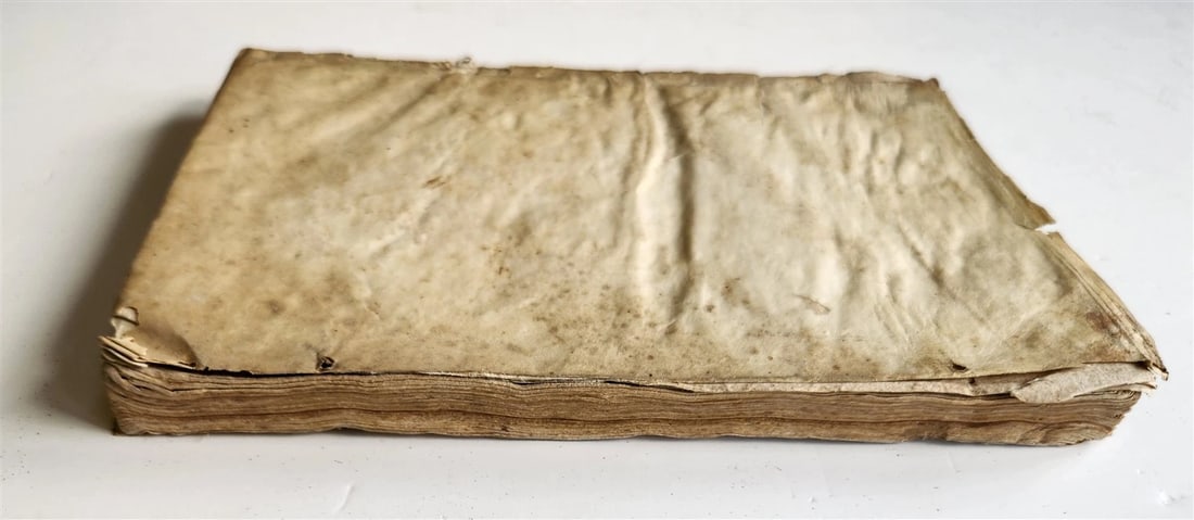 1574 TRATTATO di MESSER SEBASTIANO ERIZZO SIGNED by AUTHOR antique VELLUM BOUND - 8