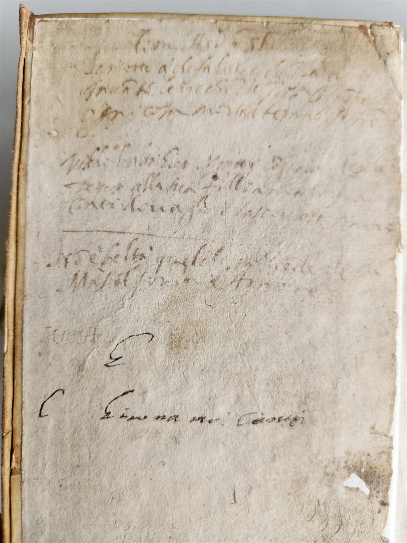1550 Pietro Messia DELLA SELVA DI VARIA LETTIONE antique ENCYCLOPEDIA RARE - 3