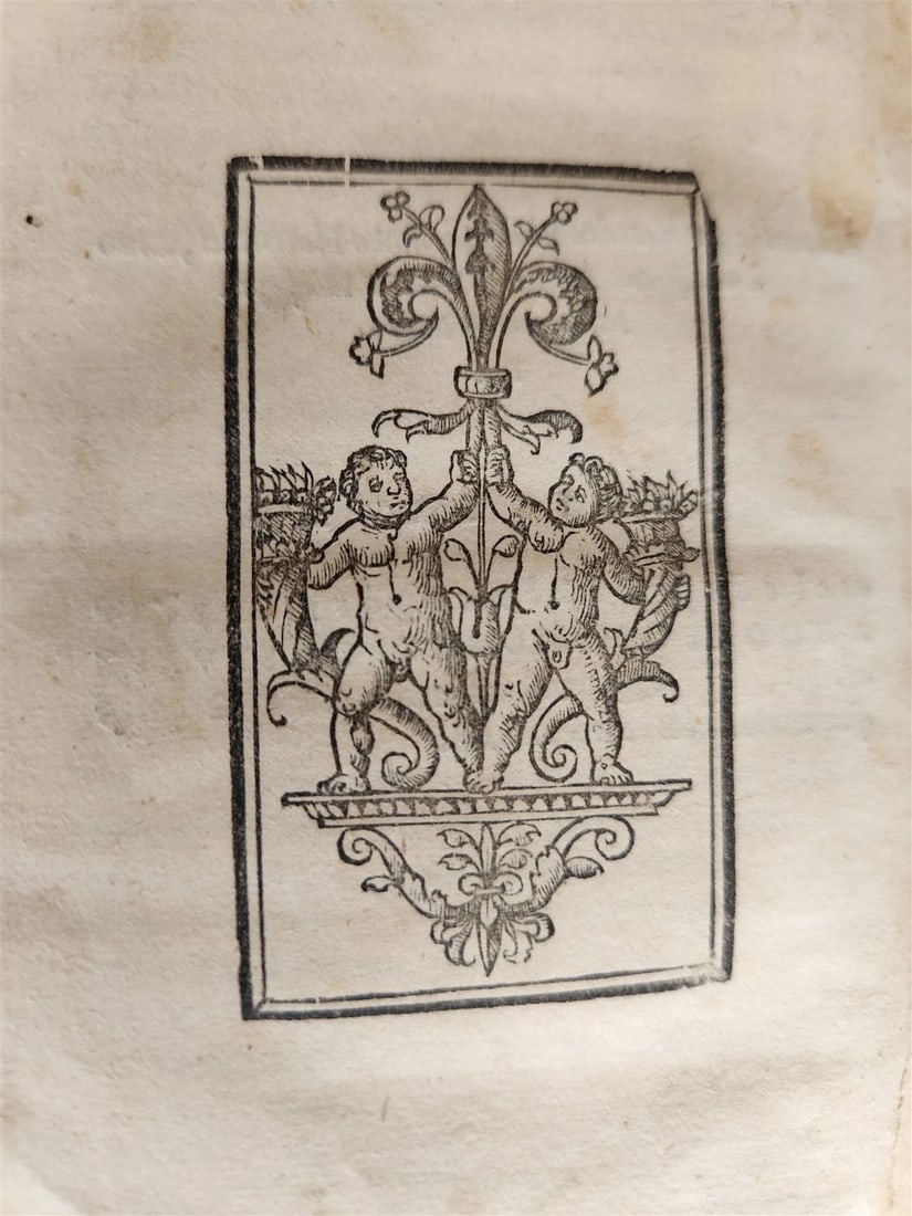1522 POST-INCUNABULA GIUNTA EDITION of PLAUTUS COMEDIES antique VELLUM BOUND - 3