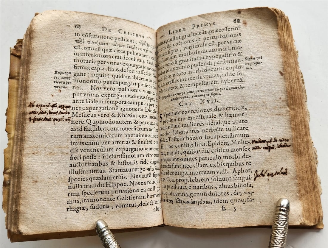 1596 MEDICAL TREATISE by ANDRE du LAURENS antique VELLUM BOUND - 5