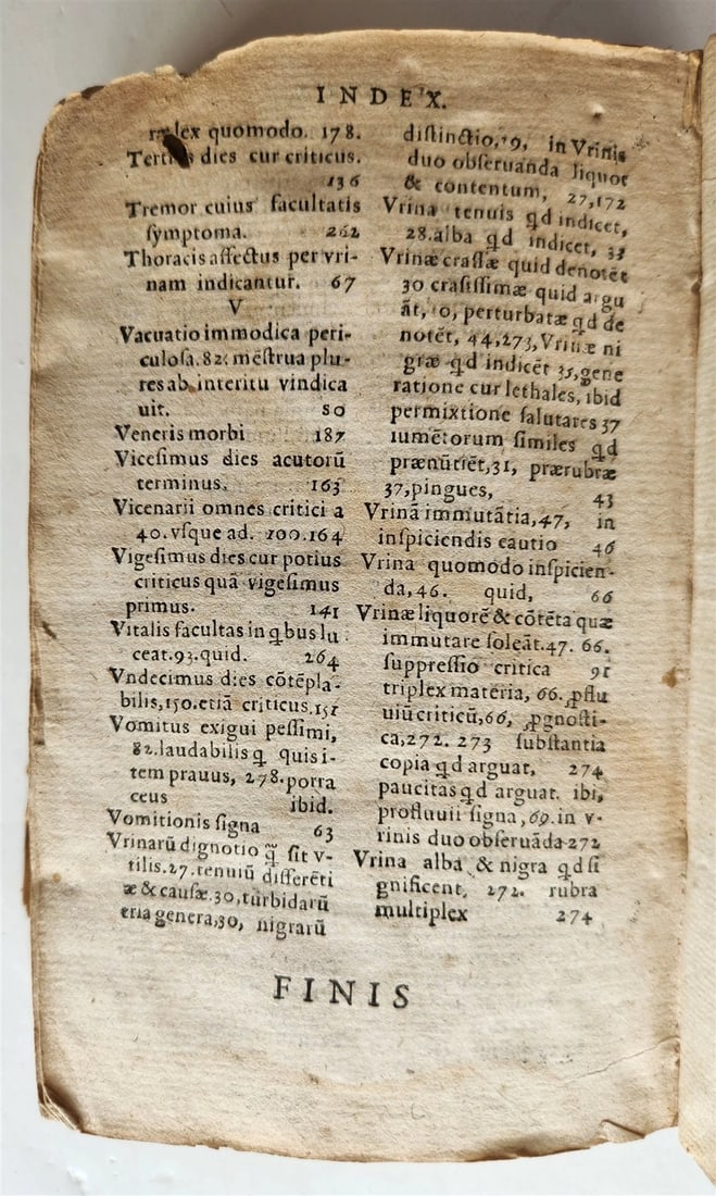 1596 MEDICAL TREATISE by ANDRE du LAURENS antique VELLUM BOUND - 7