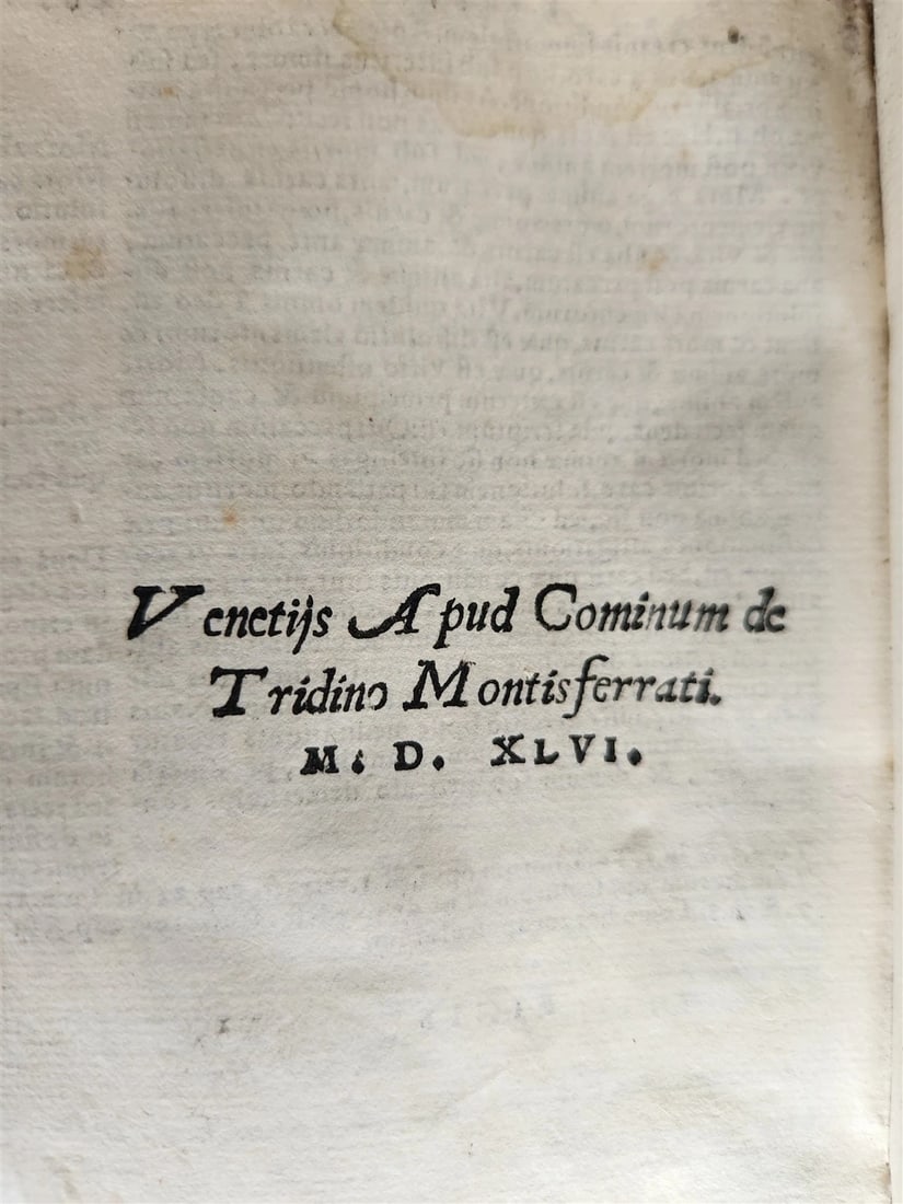 1547 D. AURELII AUGUSTINI ECCLESIAE DOCTORIE EXIMII OPUSCOLORUM antique VELLUM - 5